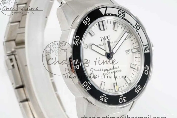 MIROTIME 0216 Youthful Aquatimer Automatic SS RSF 1:1 Best Edition White Black Dial on SS Bracelet A 7070